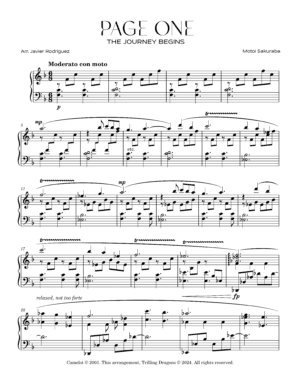 Page One, from Golden Sun: Weyard's Memories